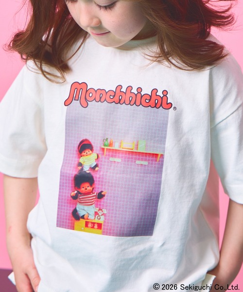 pairmanon（ペアマノン） tシャツ 「モンチッチ」ユニセックス レトロ