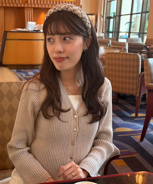 「Cherir Mignon」 コンビワンピース S グレー レディースの画像