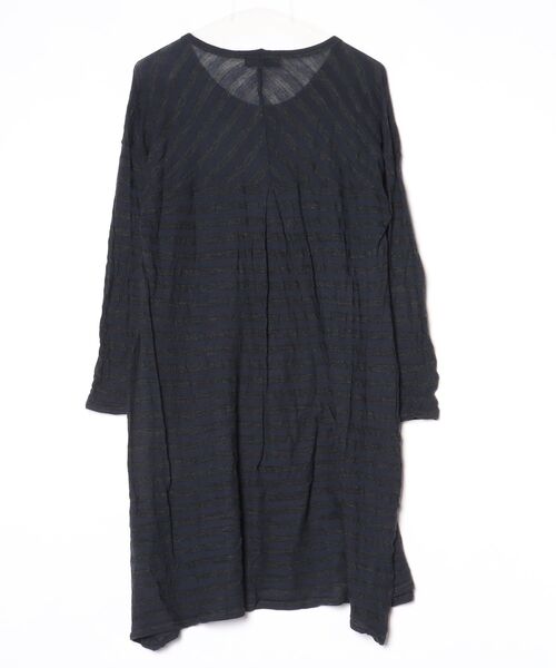 「ZUCCa」 長袖ワンピース M size ネイビー レディース_画像2