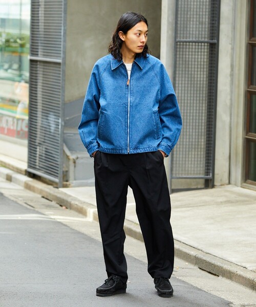 「FREAK'S STORE」 デニムジャケット LARGE ブラック メンズ_2