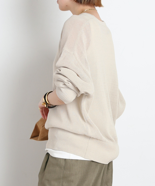 EVERYDAY I LIKE. ニット セーター *TONIC クルーネックプルオーバー