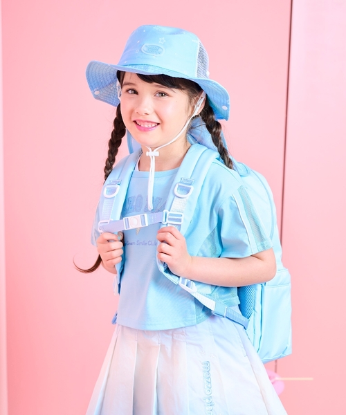 mezzo piano リュック ポーチ付リュック 容量約21L キッズ 子供 女の子
