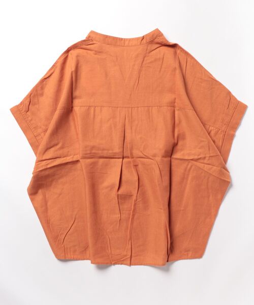「MARBLE WALTS」 半袖チュニック LARGE ブルー レディース_画像2