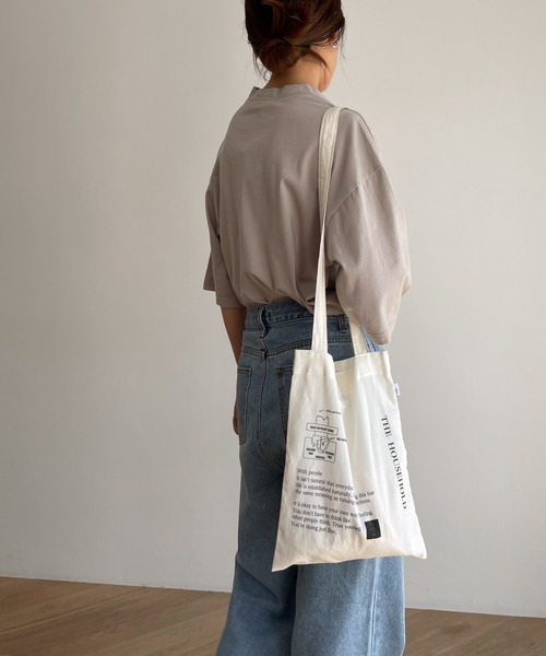 「harmonie」 半袖カットソー ONE SIZE オフホワイト レディース_画像3