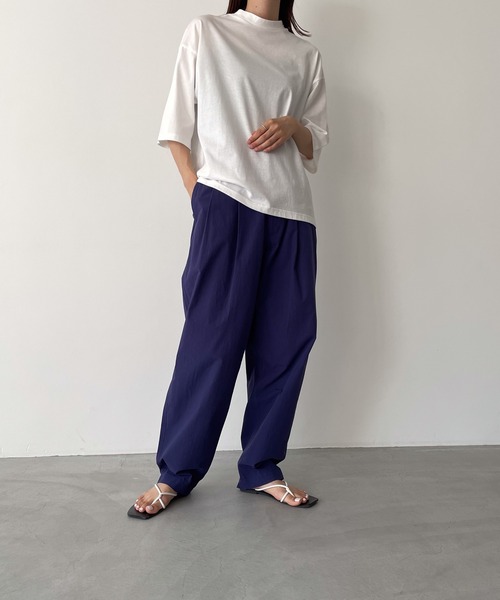 「harmonie」 半袖カットソー ONE SIZE オフホワイト レディース_画像7