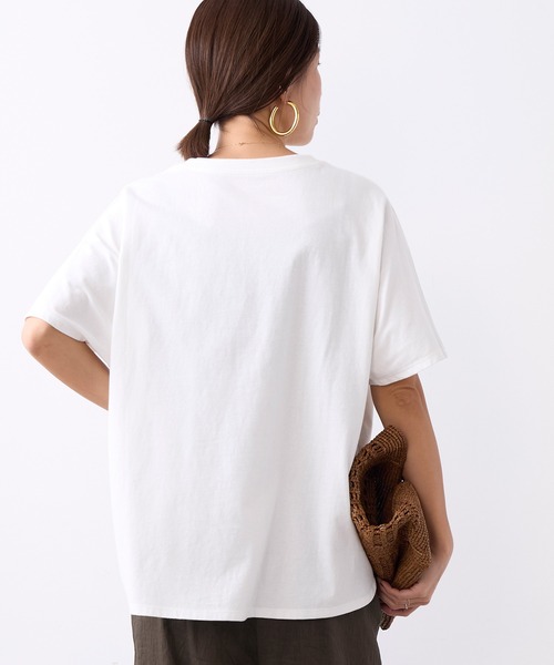 tシャツ Peaberry”ロゴTシャツ レディースの画像
