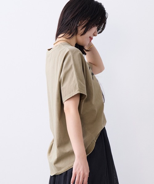 tシャツ Peaberry”ロゴTシャツ レディースの画像