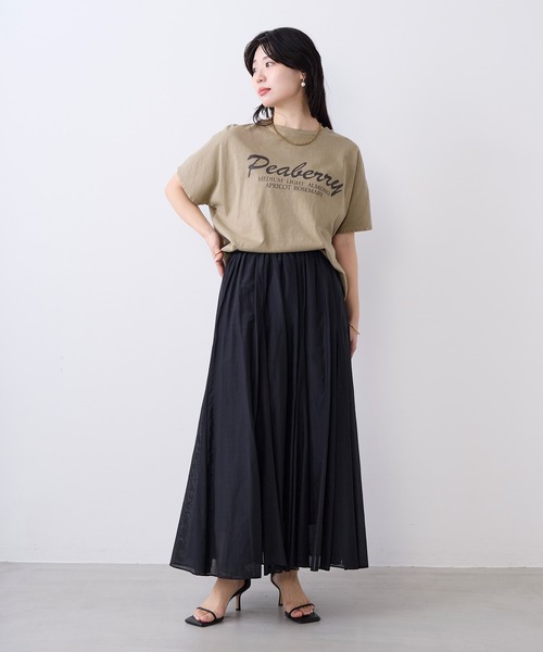 tシャツ Peaberry”ロゴTシャツ レディースの画像