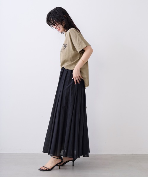tシャツ Peaberry”ロゴTシャツ レディースの画像