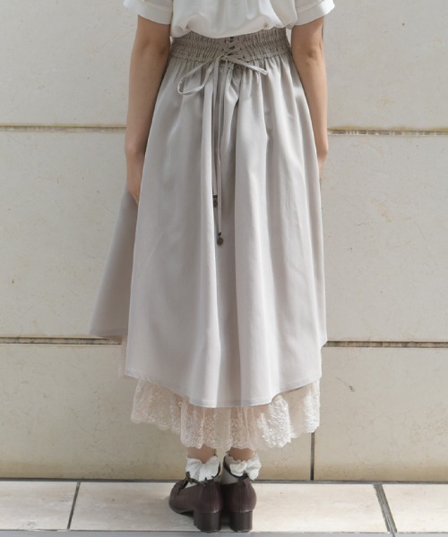 axes femme（アクシーズ ファム） スカート 後編上イレヘムスカート