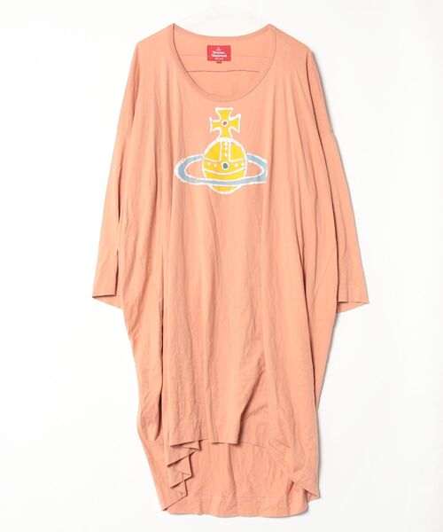 Vivienne Westwood red label 「Vivienne label」 長袖ワンピース M