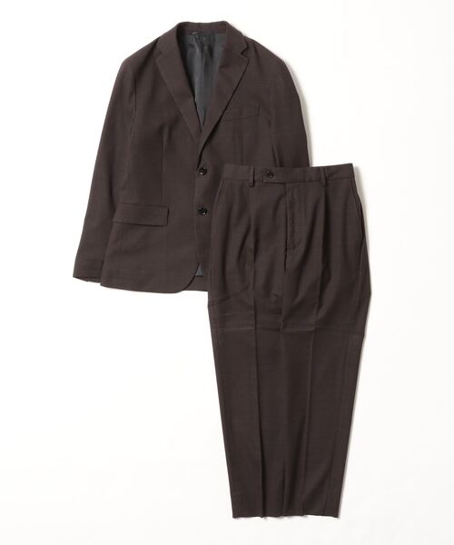 【BEAUTY & YOUTH】ビューティーアンドユース スーツ　ブラウン　L BEAUTY＆YOUTH UNITED ARROWS セットアップ L ブラウン メンズ
