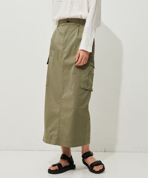 「N.O.R.C」 ロングスカート L ブラック レディース_画像5