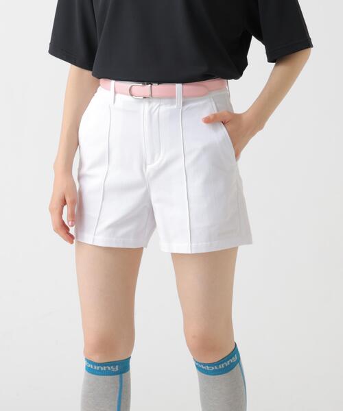 新品 ジャックバニー 藤子90th ツイルストレッチショートパンツ(6)LL/白 Jack Bunny!!（ジャックバニー） パンツ 「Jack Bunny!!」ストレッチ
