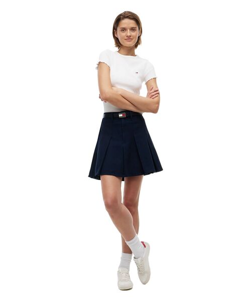 TOMMY JEANS（トミー・ジーンズ） スカート プリーツミニスカート