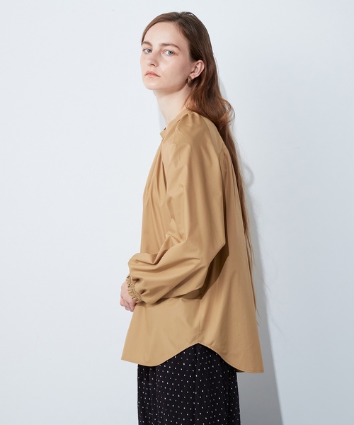 「LE SOUK HOLIDAY」 長袖ブラウス L ブラック レディース_画像4