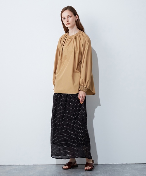 「LE SOUK HOLIDAY」 長袖ブラウス L ブラック レディース_画像9