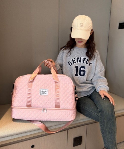 boemy ボストンバッグ キルティング2WAYトラベル ボストンバッグ