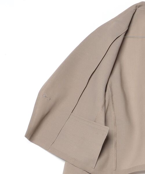 「MARW UNITED ARROWS」 テーラードジャケット 36 モカ レディース_画像3