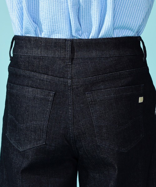 「C17」 デニムパンツ LARGE グレー レディース_画像7