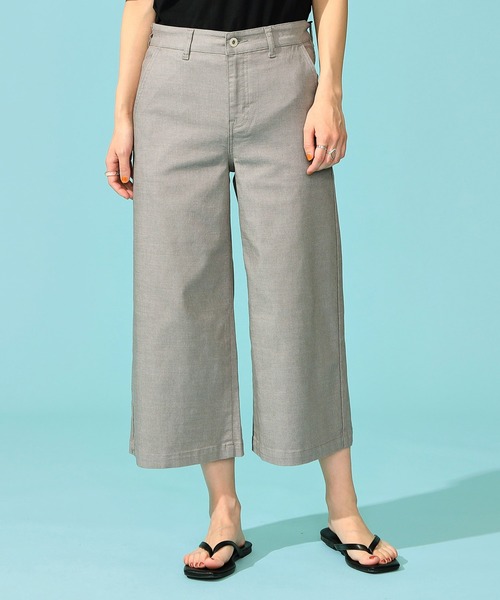 「C17」 デニムパンツ LARGE グレー レディース_画像9