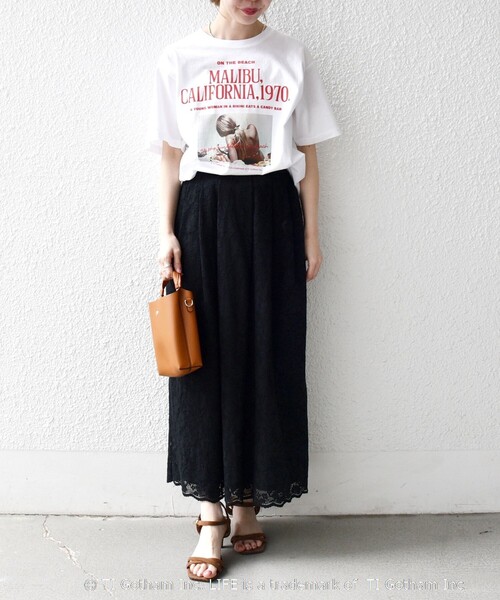 「GOOD ROCK SPEED」 半袖Tシャツ ONE SIZE ピンク レディース_画像2