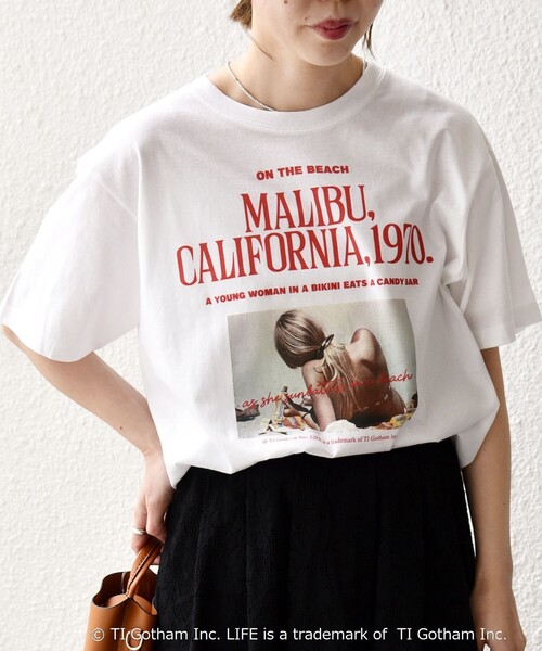 「GOOD ROCK SPEED」 半袖Tシャツ ONE SIZE ピンク レディース_画像5