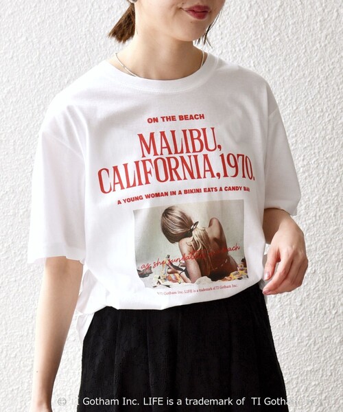 「GOOD ROCK SPEED」 半袖Tシャツ ONE SIZE ピンク レディース_画像9