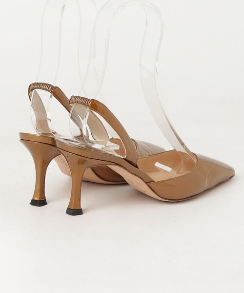 MANOLO BLAHNIK（マノロブラニク） Carolyne ミュール 35 ブラウン