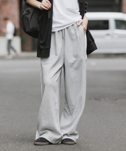 adidas（アディダス） ワイドパンツ パンツ ORI BOUCLE TP ブークル