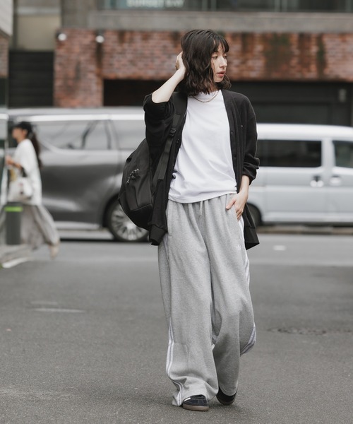 adidas（アディダス） ワイドパンツ パンツ ORI BOUCLE TP ブークル