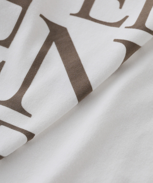 Spick＆Span（スピック アンド スパン） tシャツ フロッキープリント