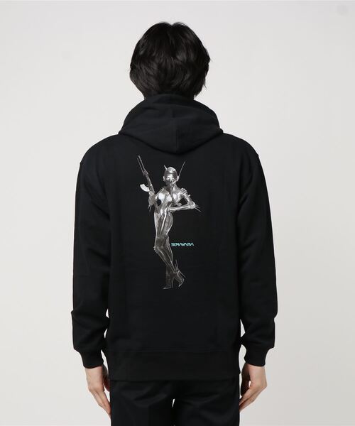Sync. パーカー Sync.「HAJIME SORAYAMA」PULLOVER HOODED ”COMMAND