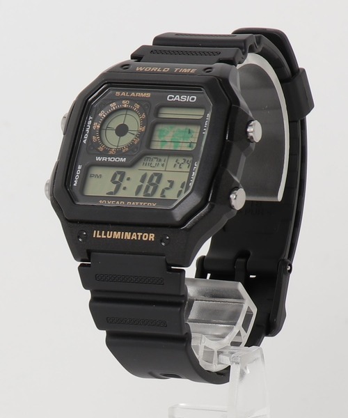 腕時計 レディース 「CASIO（カシオ）」ワールドタイム　腕時計｜zozo