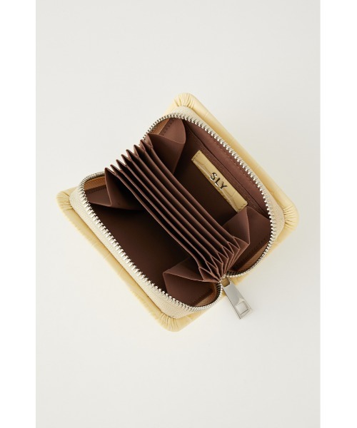 スライ SLY LEATHER TRIFOLD WALLET （ライトレッド