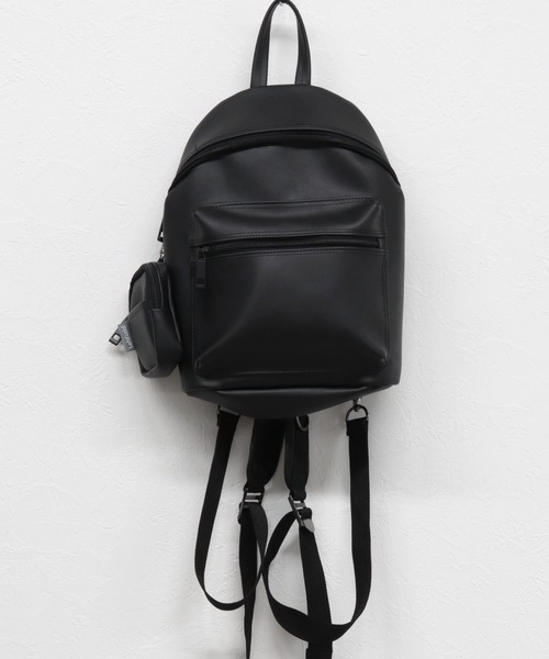 LVEU.（ラブユ） リュック 2way faux leather mini ruck sack with