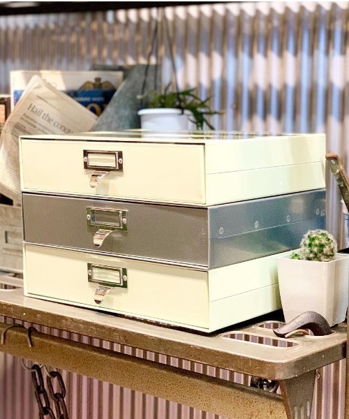 DULTON 収納 STACKABLE DRAWER /卓上 書類収納 ドロワー