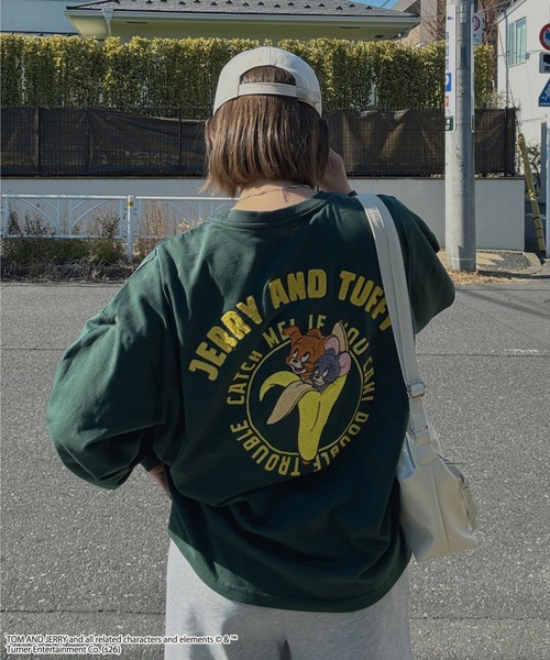 AS KNOW AS（アズノゥアズ） tシャツ アクリルキーホルダー付き トムと