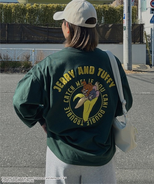 AS KNOW AS(アズノゥアズ) tシャツ アクリルキーホルダー付き トムと AS KNOW AS(アズノゥアズ) tシャツ アクリルキーホルダー付き トムと