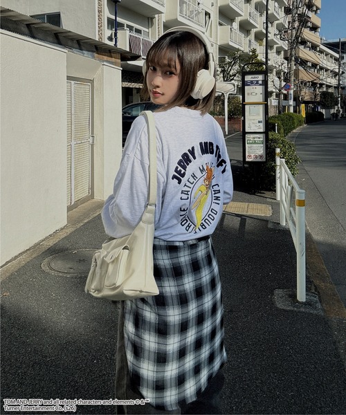 AS KNOW AS（アズノゥアズ） tシャツ アクリルキーホルダー付き トムと