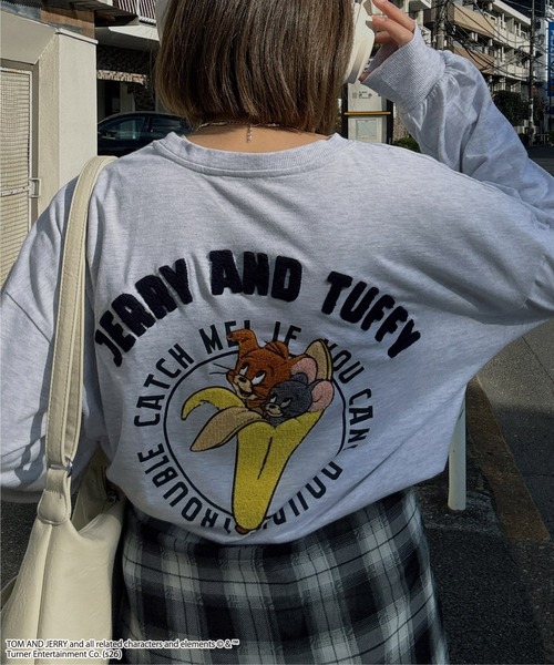 AS KNOW AS（アズノゥアズ） tシャツ アクリルキーホルダー付き トムと