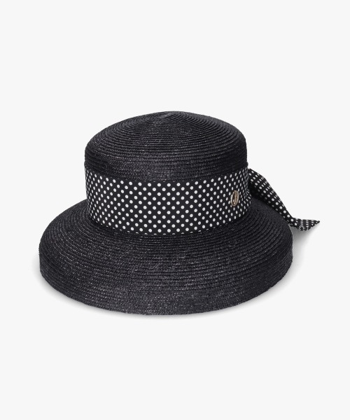 新品Chapeau d' O ダークグレー 麦わら帽子 Chapeau d' O 公式サイト: レディース 帽子(ハット)