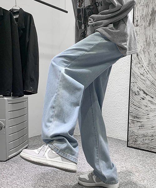 WETTEMPT ヴィンテージウォッシュワイドデニムパンツ WETTEMPT（ウィテンプト）の「VINTAGE WASH WIDE DENIM PANTS