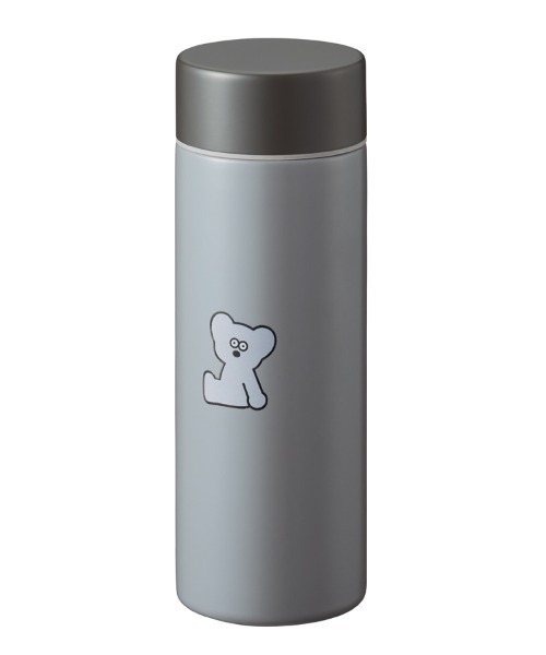 水筒 MOTTERU/ねずみのANDYカラビナハンドルサーモボトル250ml
