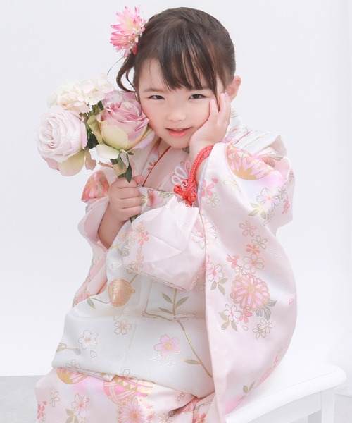 即発送可✴︎[KYOETSU] [キョウエツ] 七五三 3歳 女の子 着物 セット Amazon | [KYOETSU] [キョウエツ] 着物セット 七五三用 3歳用