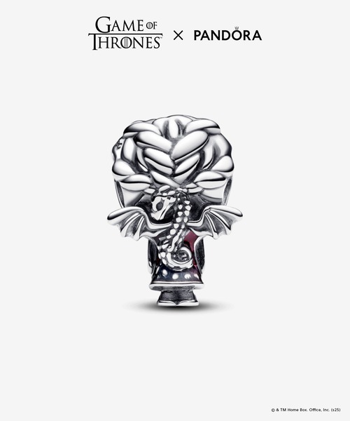 PANDORA（パンドラ） チャーム ゲーム・オブ・スローンズ ターガリエン