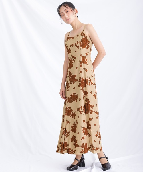 【関税込】DVF★ドロテア アブストラクトプリントドレス Amazon | [EightSTAR Dress] 2Way フィッシュテール 結婚式