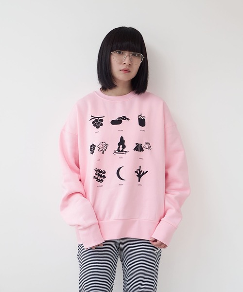 トレーナー スウェット Common Noun/NATURE YACHIYO KATSUYAMA 裏起毛