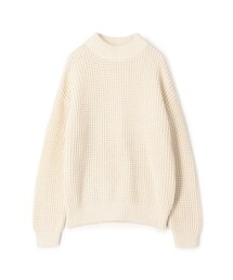 セーター ニット CABaN コットンカシミヤワッフル モックネックプルオーバー メンズ｜ZOZOTOWN Yahoo!店
