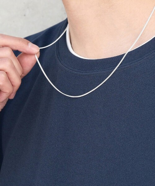 SHIPS any ネックレス any: SLV925 55cm チェーン メンズ : ZOZOTOWN
